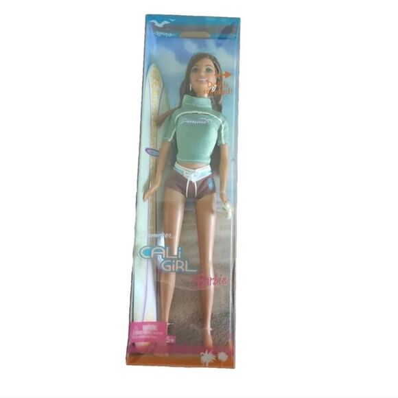 CALI GIRL SUMMER BARBIE 2004 SWIMSUIT SCENTED NRFB - Picture 1 of 3